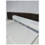 Comptoir de laveuse-sécheuse 54 pouces avec patins antidérapants - Organisateur de rangement pour salle de lavage à double couche, plateau de rangement en panneau de fibres à densité moyenne imperméable avec rebord pour l'organisation de la salle de lavage (blanc)-124413435