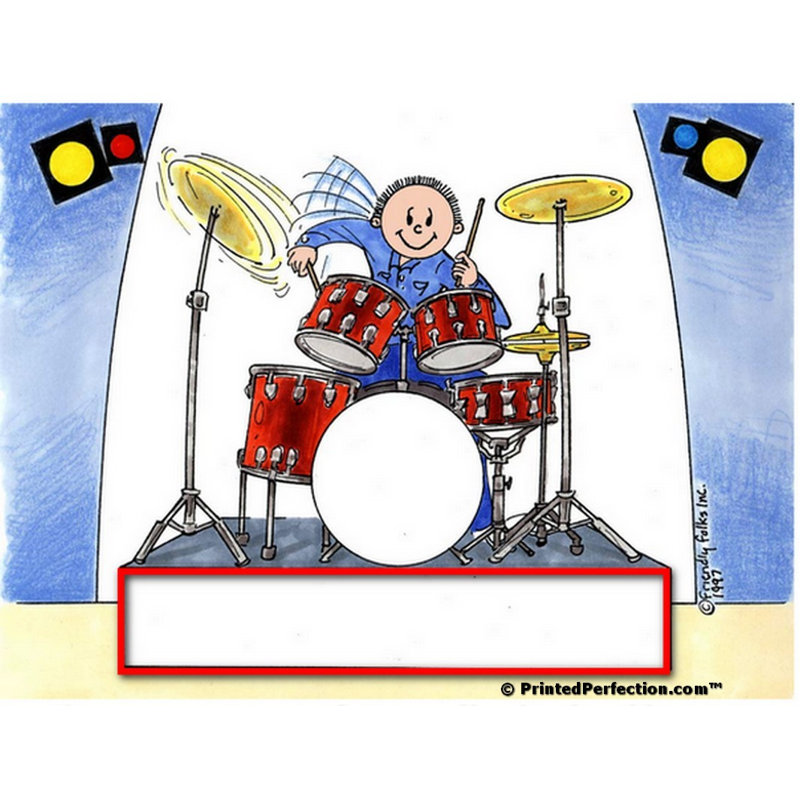Batteur personnalisé - Porte-clés mâle