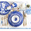 Dupree Piece Porcelain China Dinnerware Set - Service for 6