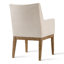 Ensemble de chaises de salle à manger rembourrées en tweed de 19,5 po (ensemble de 8)-130619843