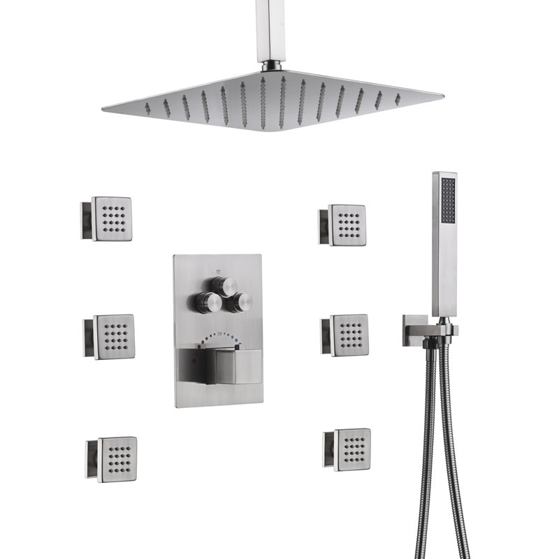 All-In-One Kit with Rough in-Valve, 12"