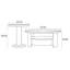 Ensemble de tables basses modernes et élégantes