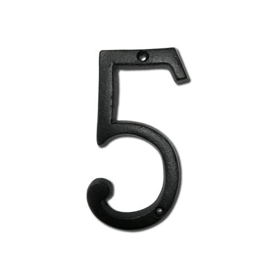 Numéro de maison 5 po