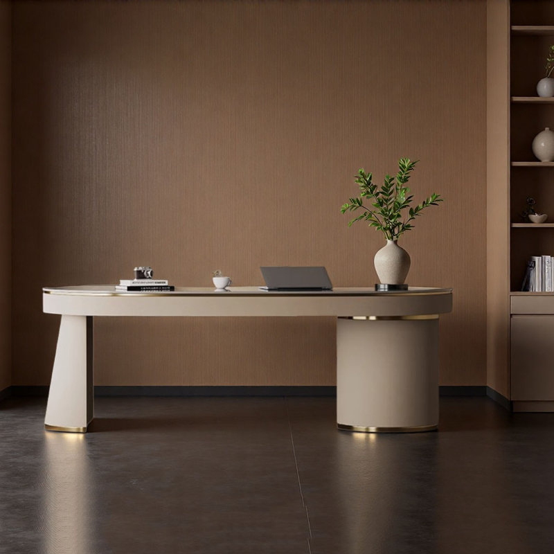 Bureau à bascule de luxe Modern Light, H 30,7 po x l 70,9 po x P 31,5 po