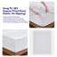 Ensemble de draps en molleton ultra doux Microplush - Grand, blanc-117002903-117002906