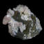 Hématite-heulandite sur mini-heulandite