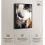Art mural abstrait cascade brune par Art Remedy-102547034-102547035