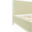 Lit plateforme à baldaquin en bois avec lattes de support-129366189