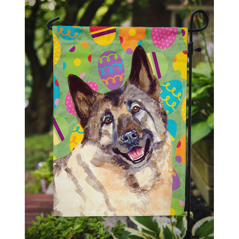 Drapeau de jardin Atara, Elkhound norvégien