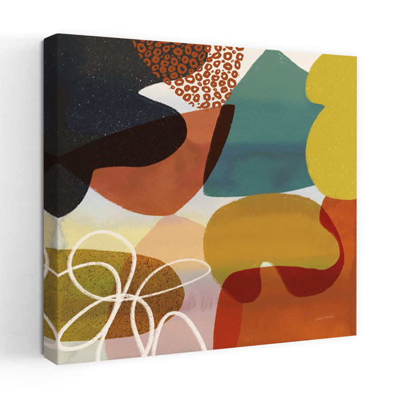 Variété VI, art contemporain moderne abstrait, H 24 po x l 24 po
