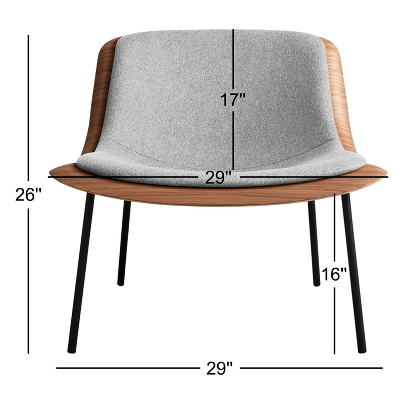 Nonesuch Lounge Chair, Walnut
