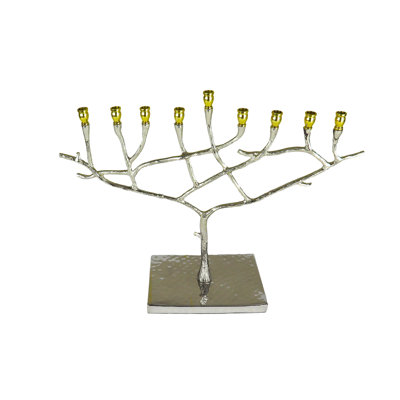Stainless Steel Menorah