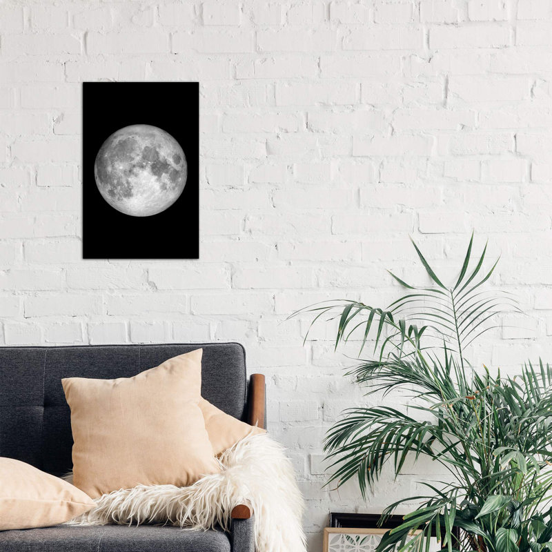 Full Moon - Wrapped Canvas Print, 66.04 cm H x 45.72 cm W x 3.175 cm D
