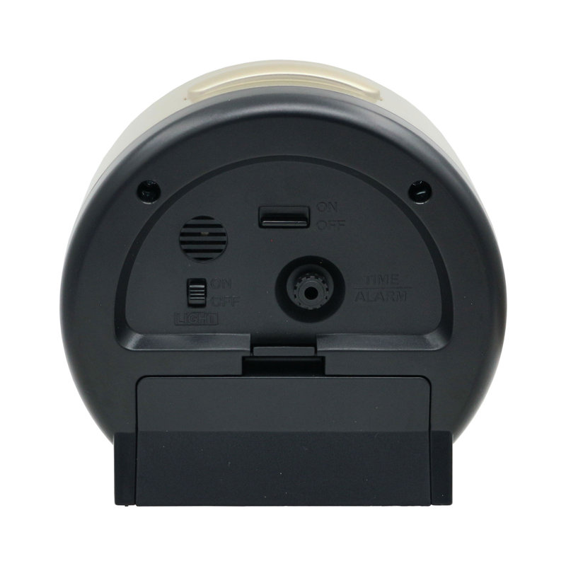 QHE199GLH Alarm Clock, Golden