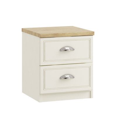 Verwood 40cm W Manufactured Wood Bedside Table