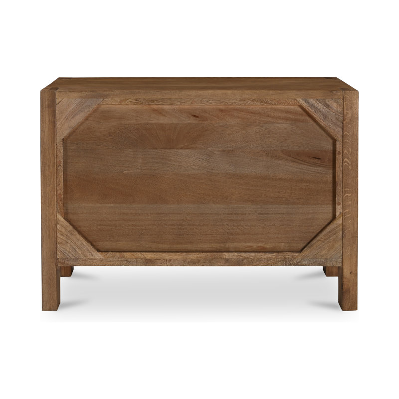 Roland Nightstand Brown, Warm Brown