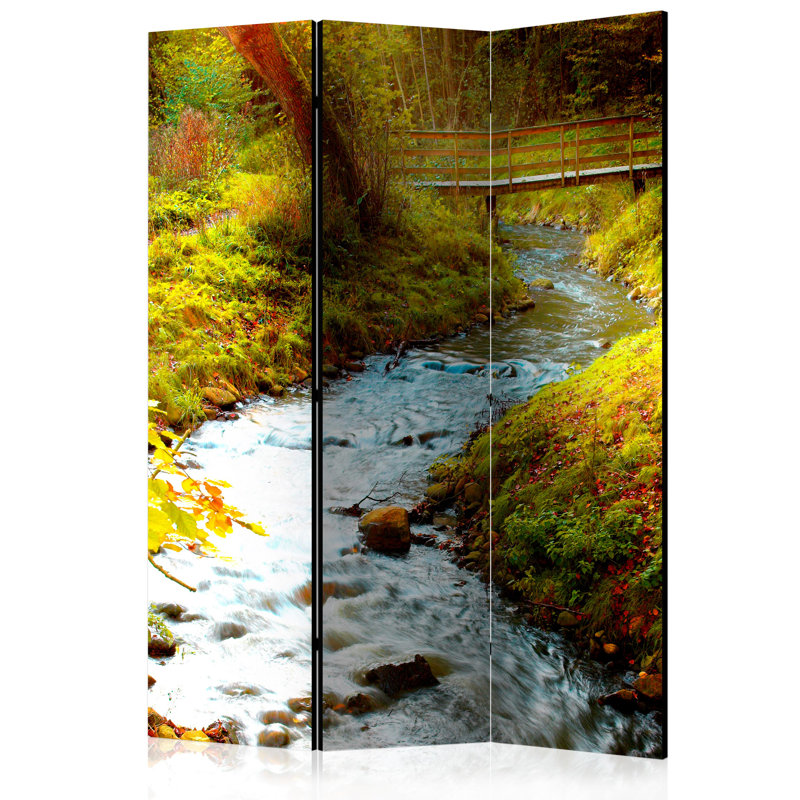 Nahabed 172cm H 3 - Panel Folding Room Divider, 3