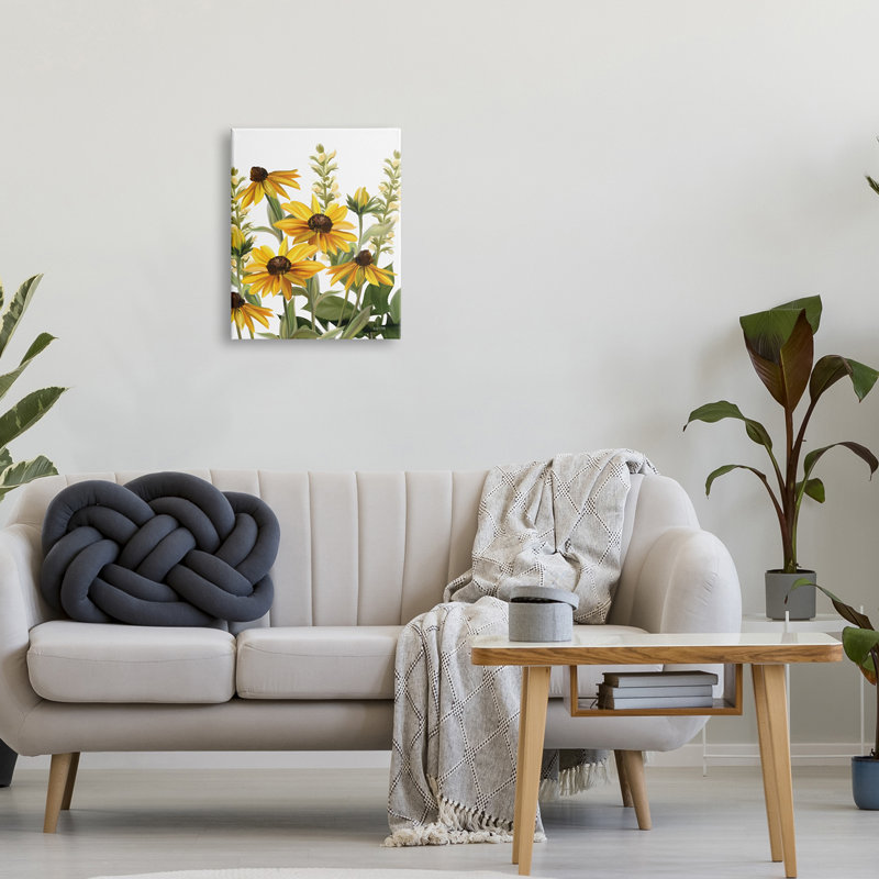 Wild Wild Daisies Spring Buds, Toile tendue, H 16 po x l 20 po