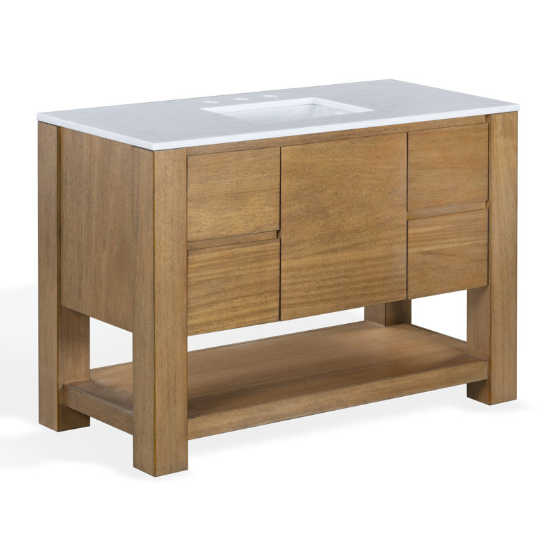Meuble-lavabo simple Grayino Bertino, 48"