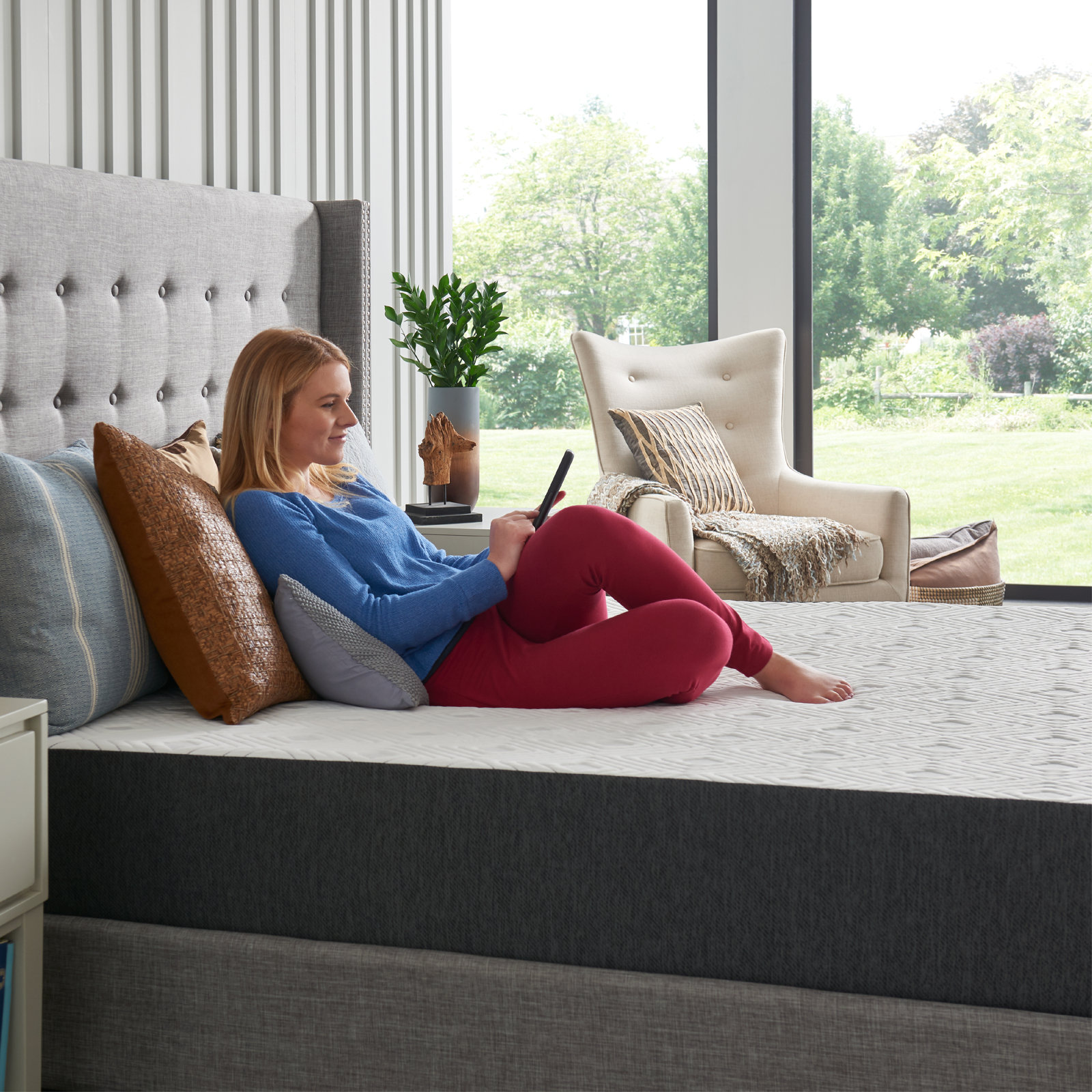 SealyCool 10" Medium Memory Foam Mattress, Twin XL