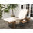Jivera 78.70" Long Reclining Eucalyptus Single Chaise with Cushions-2103707173-2103707557