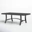Table basse rectangulaire en aluminium L 48 po x l 26 po Chamber