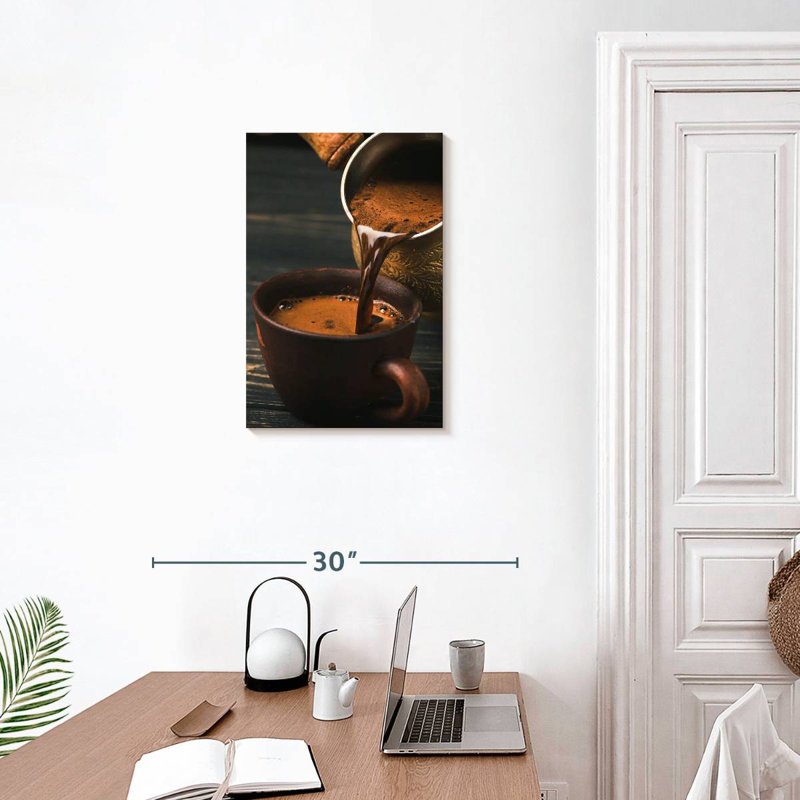 Yarlin Pouring Turkish Coffee, 24" H x 16" W