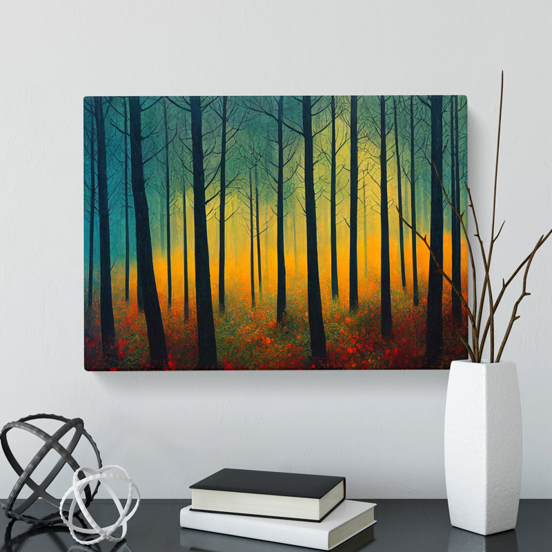 Modern Forest Vol.2 - Wrapped Canvas, 50cm H x 76cm W x 3cm D