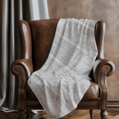 Addison Machine Washable Sherpa ASB647 Modern Throw Blanket