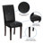 Traditional LeatherSoft Upholstered Panel Back Parsons Dining Chairs-29962881