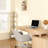 5-Tier Corner Shelf With Tempered Glass, Modern Metal Storage Rack For Bathroom, Books, And Plants, Space-Saving Design-548111869