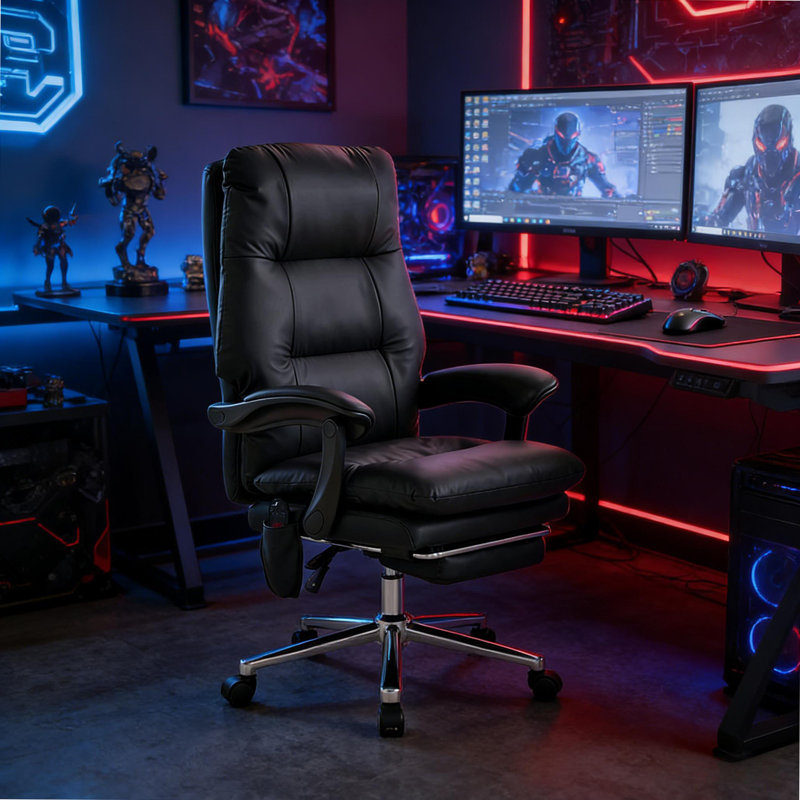 Fauteuil de bureau ergonomique, fauteuil de bureau de direction, fauteuil de bureau de massage (ne comprend que le fauteuil de bureau)