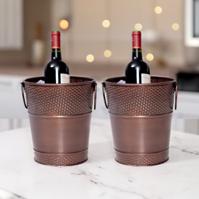 Ensemble de 2 seaux à vin