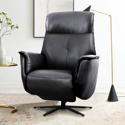 Genuine Leather Power Ergonomic Recliner