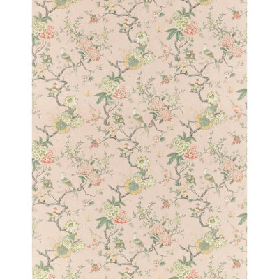 SAMPLE-Oriental Bird Signature Performance Fabric