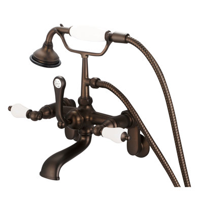 Stonington 3 Handle Clawfoot Tub Faucet