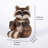 Raccoon Sitting