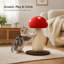 Grattoir en forme de champignon pour chat, tour autoportante en forme de champignon avec surface de corde durable et base stable pour chats d'intérieur-733634474