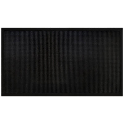 Persas All-Natural Rubber Fingertip Entrance Mat — Heavy-Duty, Dirt-Scraping Floor Mat for Commercial or Residential Use