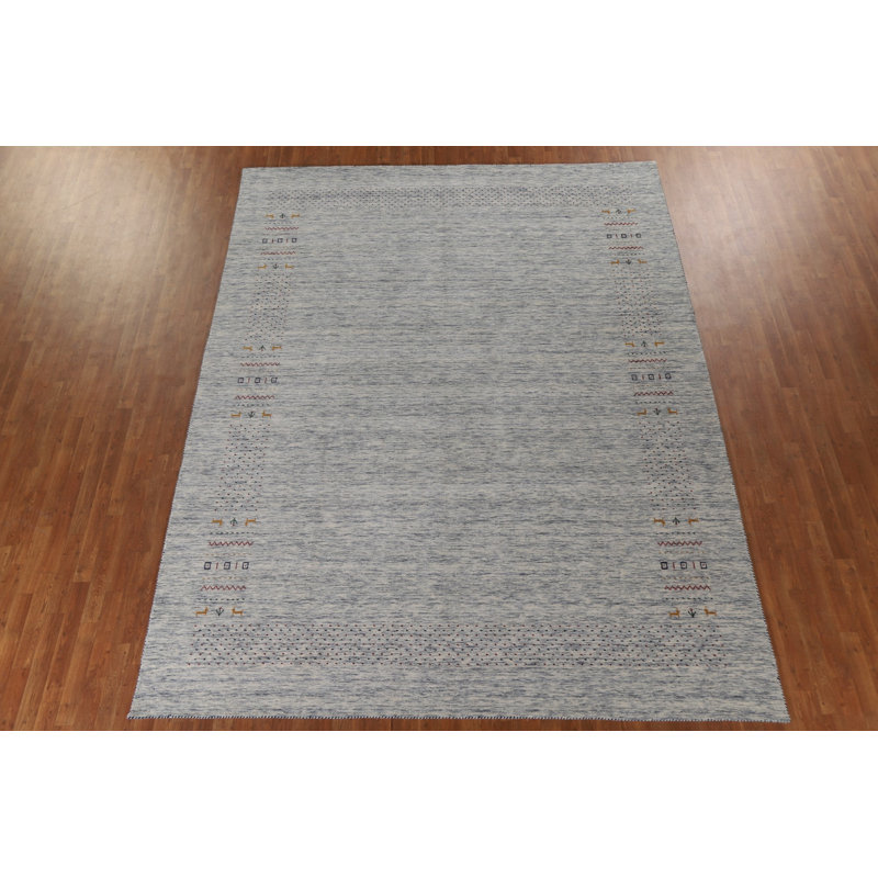 Tapis indien fait à la main Gabbeh 9 x 12