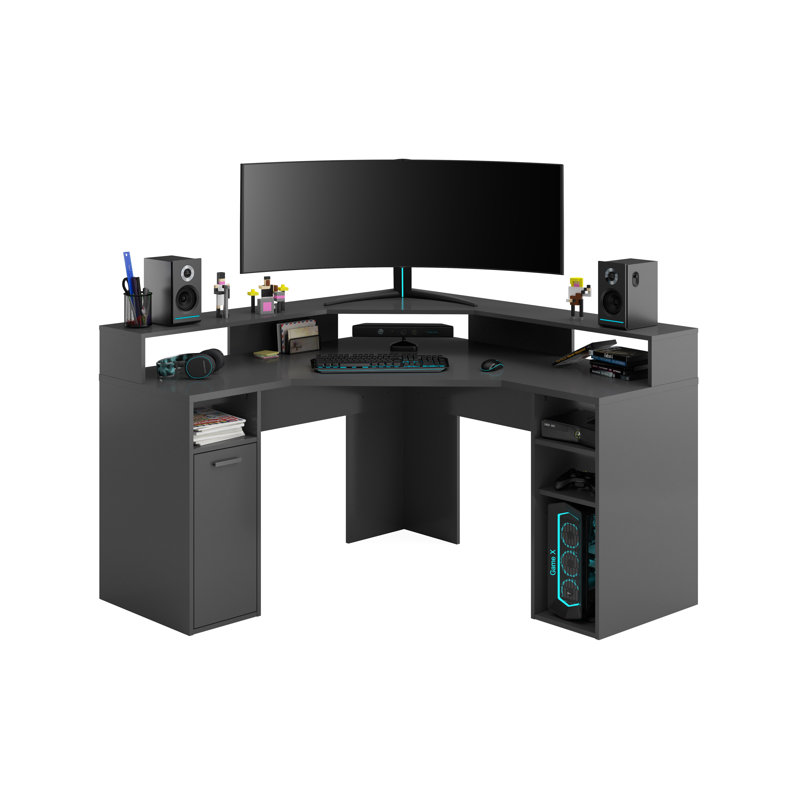Iian L-Shaped Writing Desk