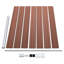 Zayante Fence Panel WPC 175x146 cm-454973281