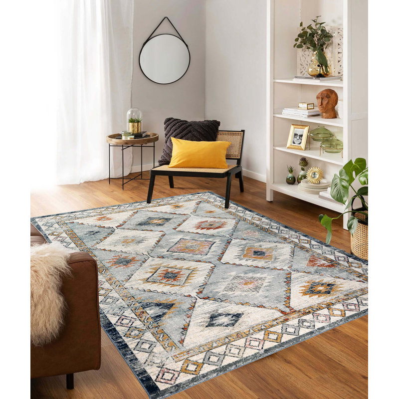 Tapis rectangulaire Sonequa, Rectangle 6 pi 7 po x 9 pi 7 po