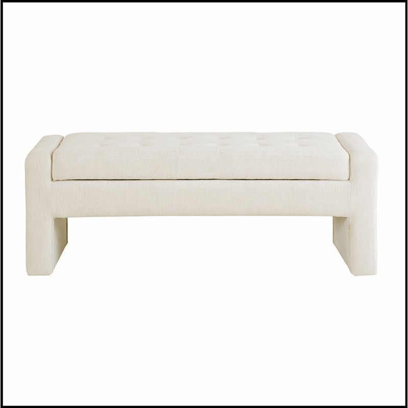 Banc de rangement à fermeture en douceur, conception simple, confortable et durable, banc multifonctionnel