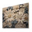 «White Daisy Meadow Elegance I» - marguerites en bois, art mural sur bois de pin naturel-101406692