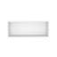 Armoire murale de rangement ouverte pour la cuisine Caples - Revêtue pour rester impeccable, peut accueillir une vaisselle de cuisine de 12 pouces de hauteur, conservant l'aspect neuf, plats de service, 12 x 30 x 12,5