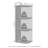 Reed Space Saving Corner Storage Display Shelf, Bookshelf-842053065-842053068