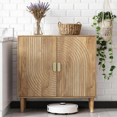 MDF Rectangle Accent Cabinet