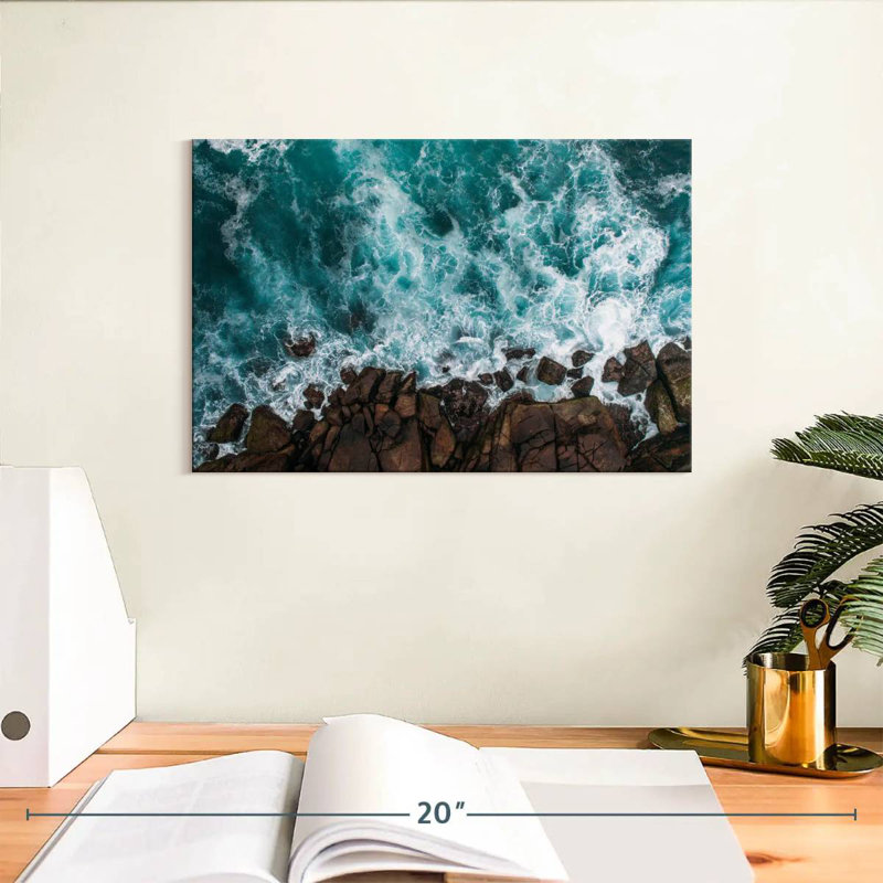 Gillard Rocky Coastline, H 8 po x l 12 po