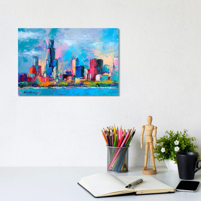 Chicago V 1 Piece Painting on Canvas